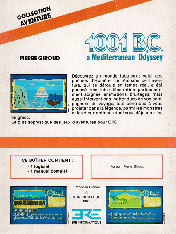 1001 B.C. - A Mediterranean Odyssey - Dos