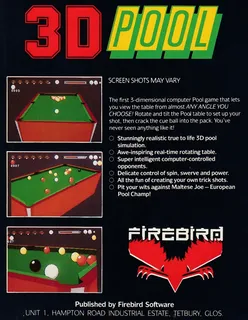 3D Pool - Dos