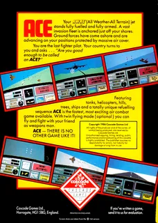 ACE - Air Combat Emulator - Dos