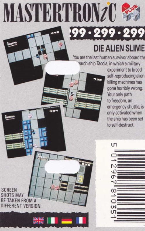Die Alien Slime - Dos