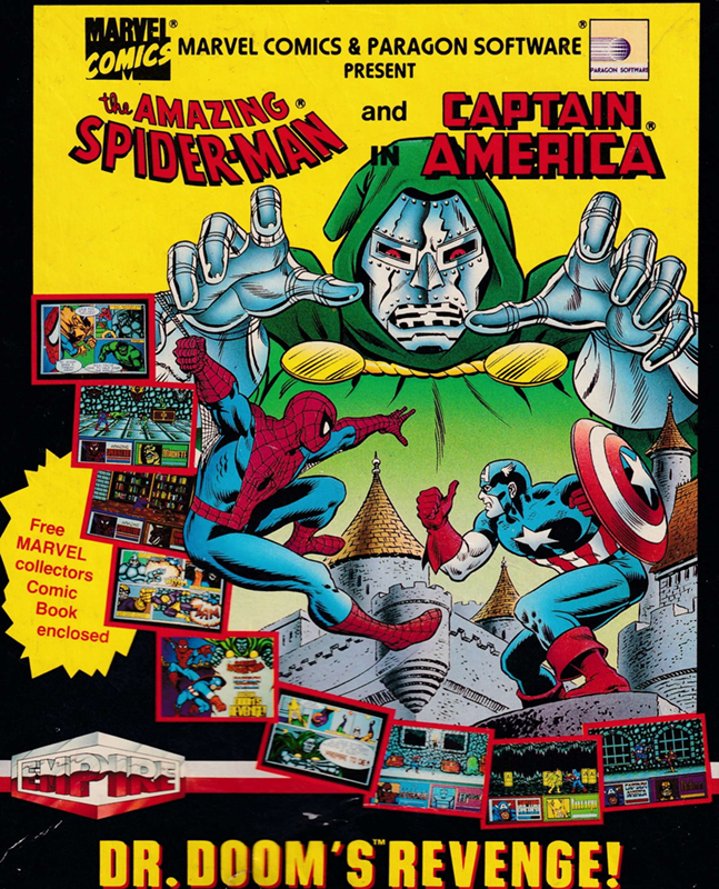 The Amazing Spider-Man And Captain America In Dr. Doom's Revenge!