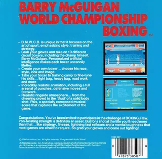 Barry McGuigan World Championship Boxing - Dos