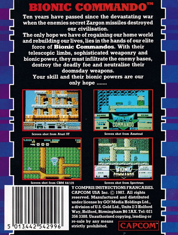 Bionic Commando - Dos