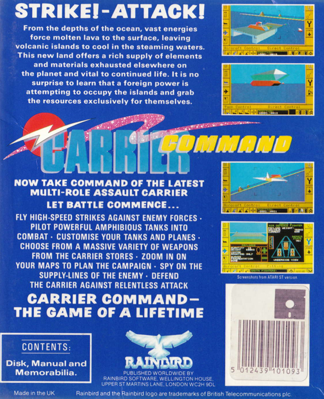 Carrier Command - Dos
