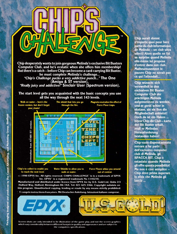 Chip's Challenge - Dos