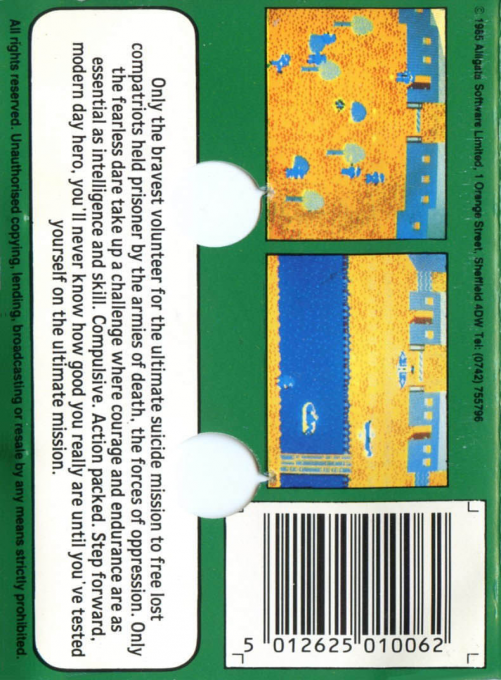 Comando Parachutiste - Dos