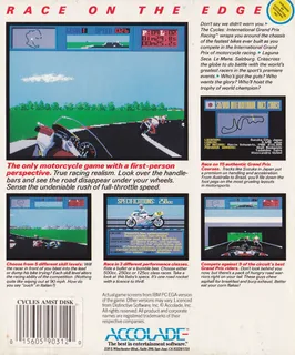 Cycles, The - International Grand Prix Racing - Dos