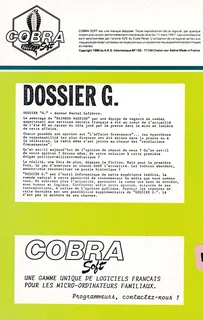 DOSSIER G : L'affaire du Rainbow-warrior - Dos