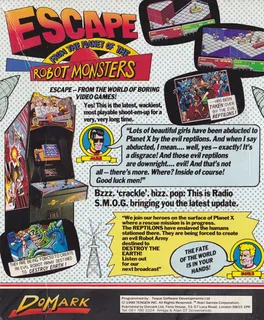 Escape from Planet of Robot Monsters - Dos