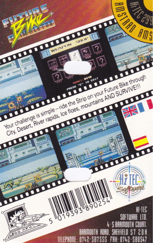 Future Bike Simulator - Dos