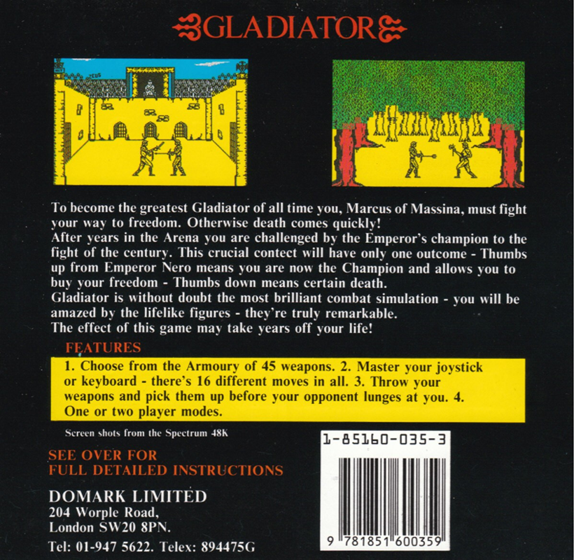 Gladiator - Dos
