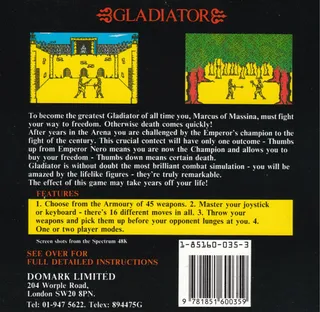 Gladiator - Dos