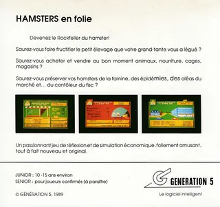 Hamsters en Folie - Dos