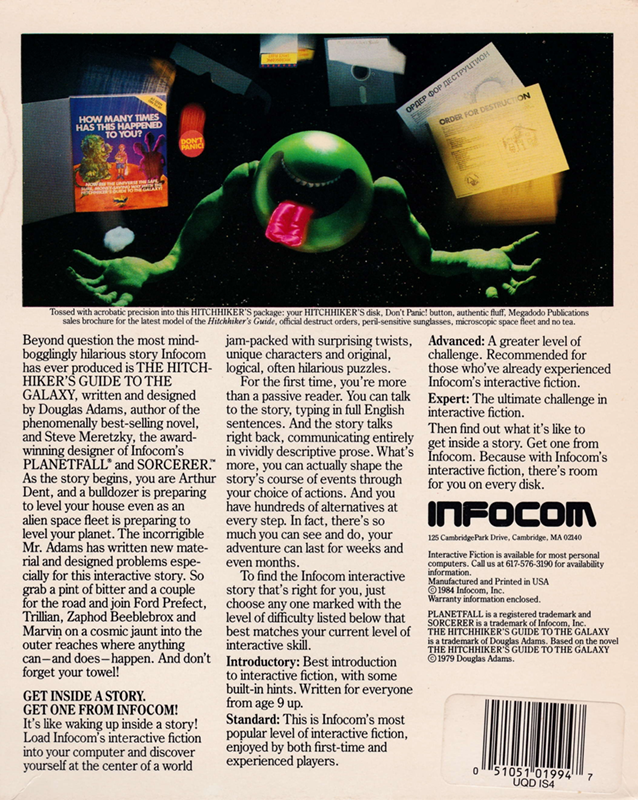 The Hitchhiker's Guide To The Galaxy - Dos