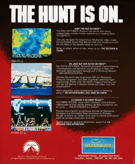 Hunt For Red October, The - The Movie - Dos