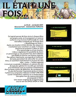Il Était Une Fois - Dos