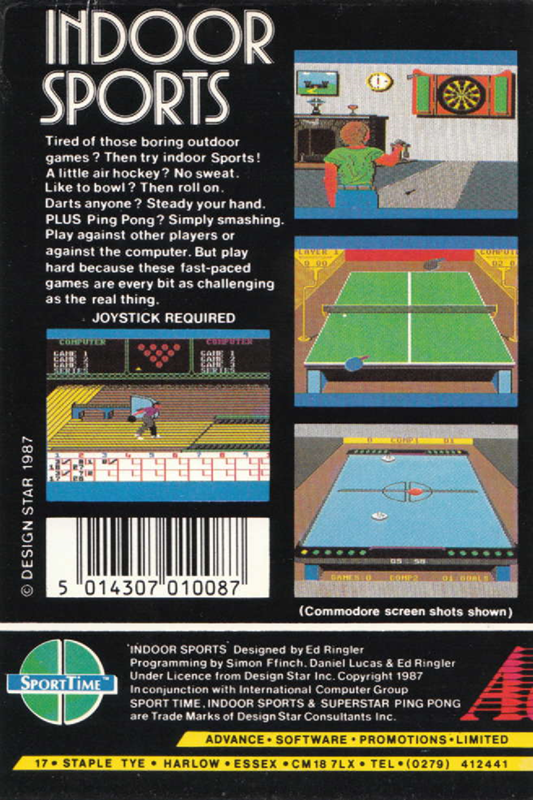 Indoor Sports - Dos