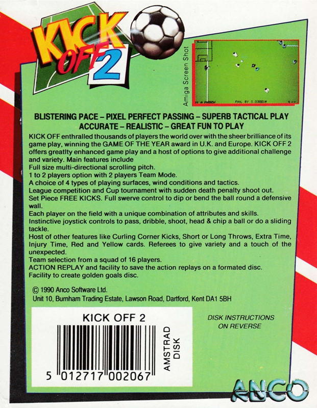 Kick Off 2 - Dos