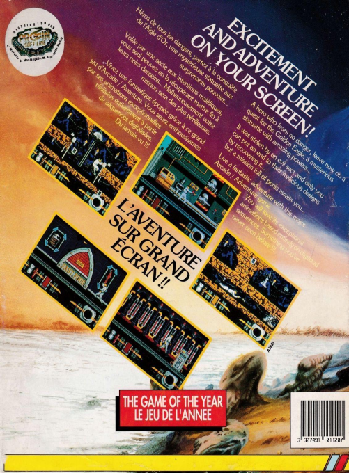 L' Aigle D'or : Le Retour - Dos