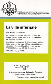 La Ville Infernale - Dos