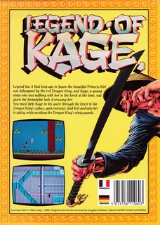 The Legend Of Kage - Dos
