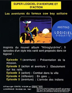 Lucky Luke - Nitroglycerine - Dos