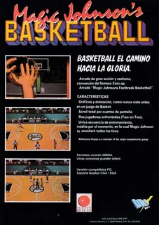 Magic Johnson's Basketball - Dos