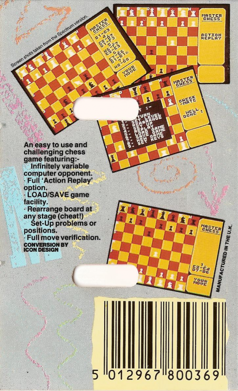 Master Chess (Mastertronic) - Dos