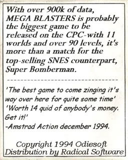 Megablasters - Dos