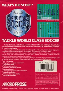 Microprose Soccer - Dos
