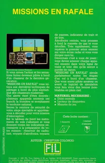 Missions En Rafale - Dos