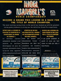 Nigel Mansell's World Championship - Dos