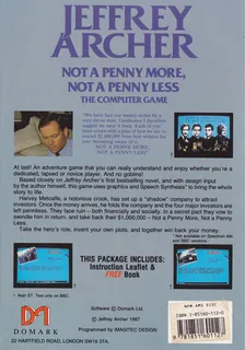 Not A Penny More, Not A Penny Less - Dos