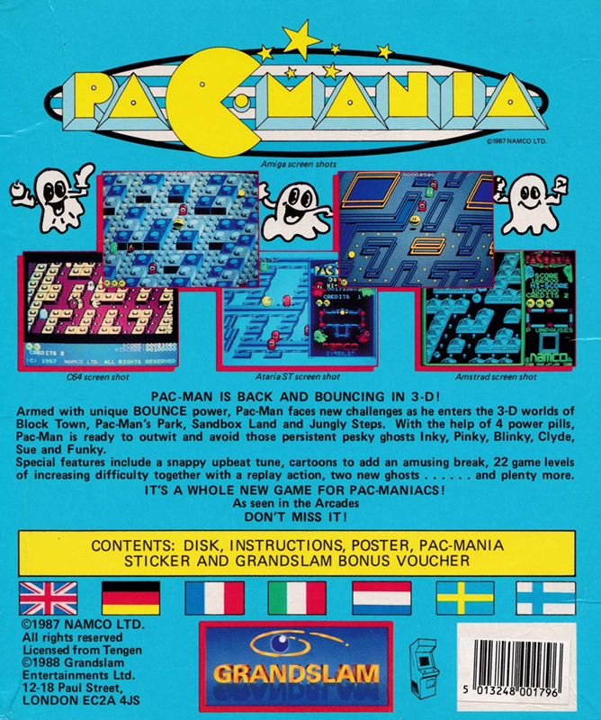 Pac-Mania - Dos