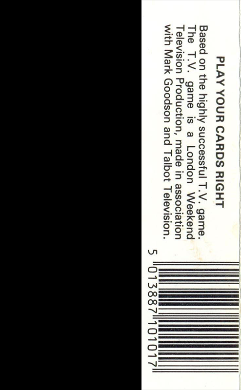 Play Your Cards Right dos