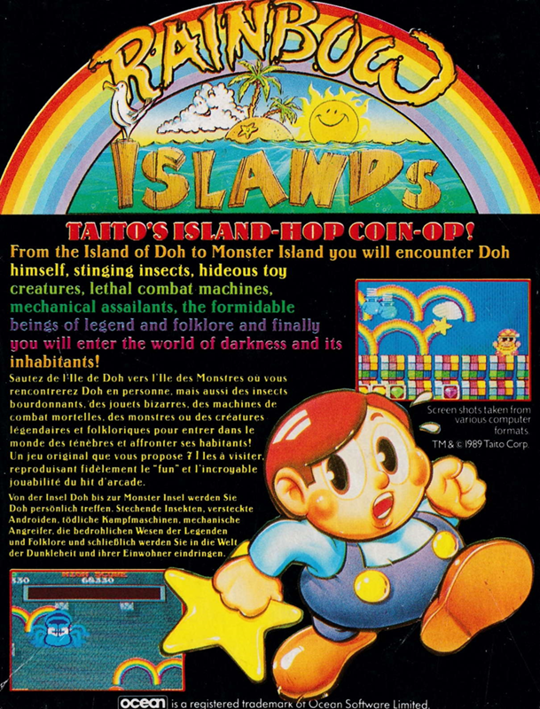 Rainbow Islands - Dos