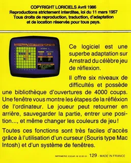 Reversi Champion - Dos