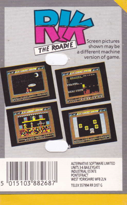 Rik The Roadie - Dos