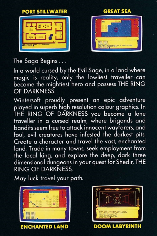 The Ring Of Darkness - Dos