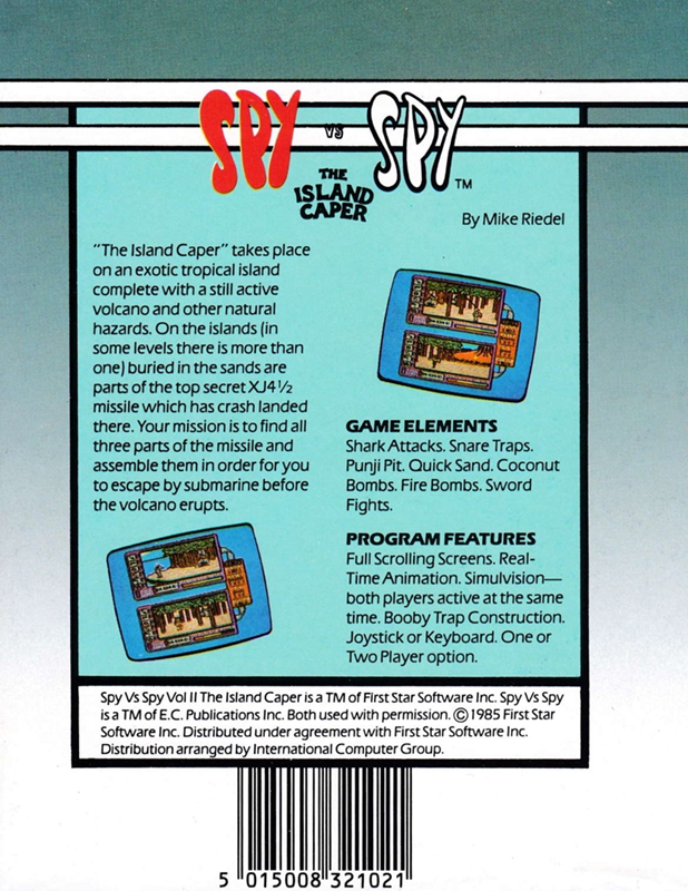 Spy Vs Spy - The Island Caper dos