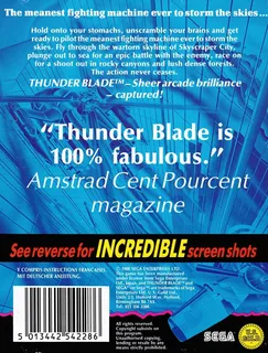 Thunder Blade - Dos