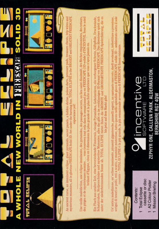 Total Eclipse 2 - The Sphinx Jinx - Dos