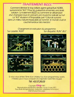 Traitement Bzzz - Dos
