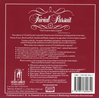 Trivial Pursuit - Baby Boomer Edition - Dos