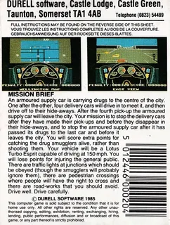 Turbo Esprit - Dos
