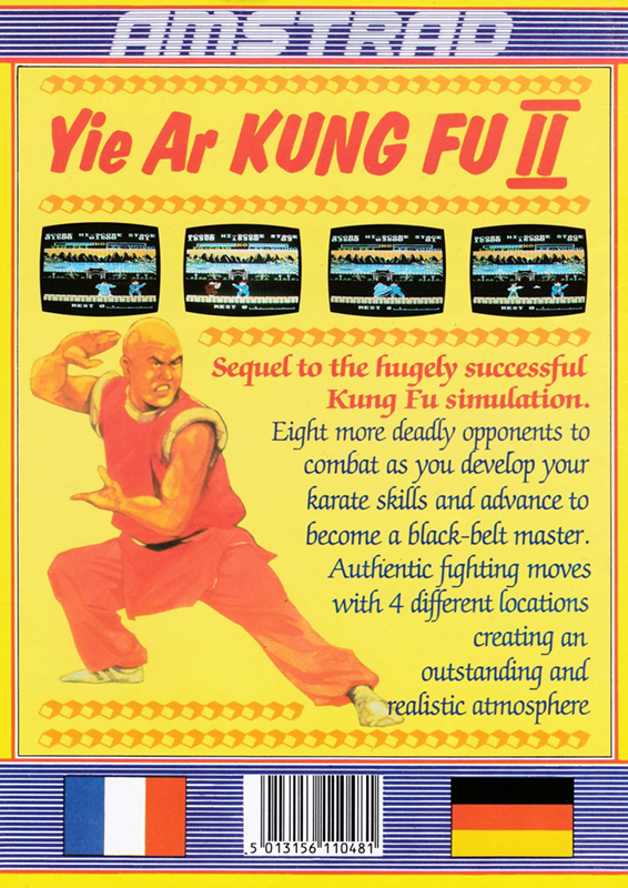 Yie Ar Kung-Fu dos