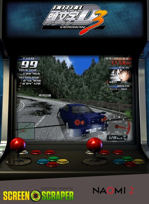 Initial D Arcade Stage Ver. 3 (for Cycraft)