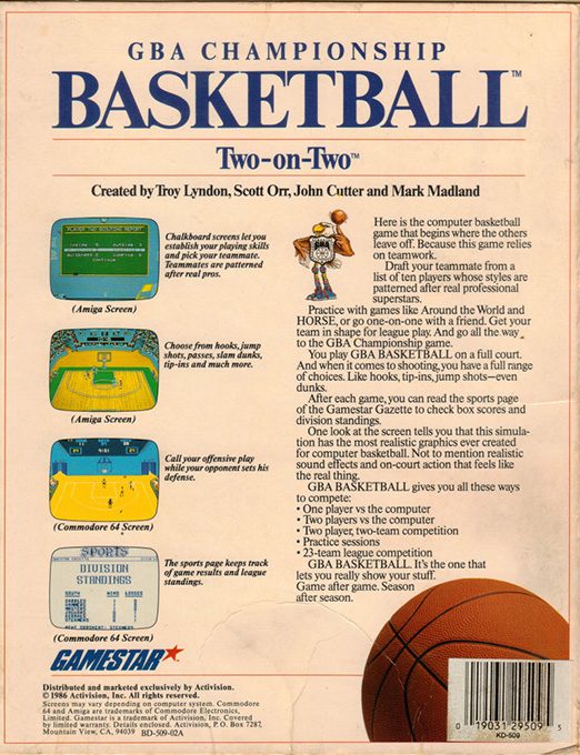 GBA Championship Basketball : Two-on-Two - Dos