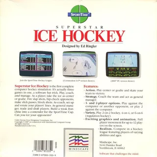 Superstar Ice Hockey - Dos