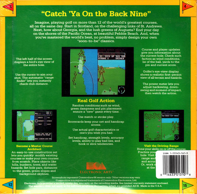 World Tour Golf - Dos